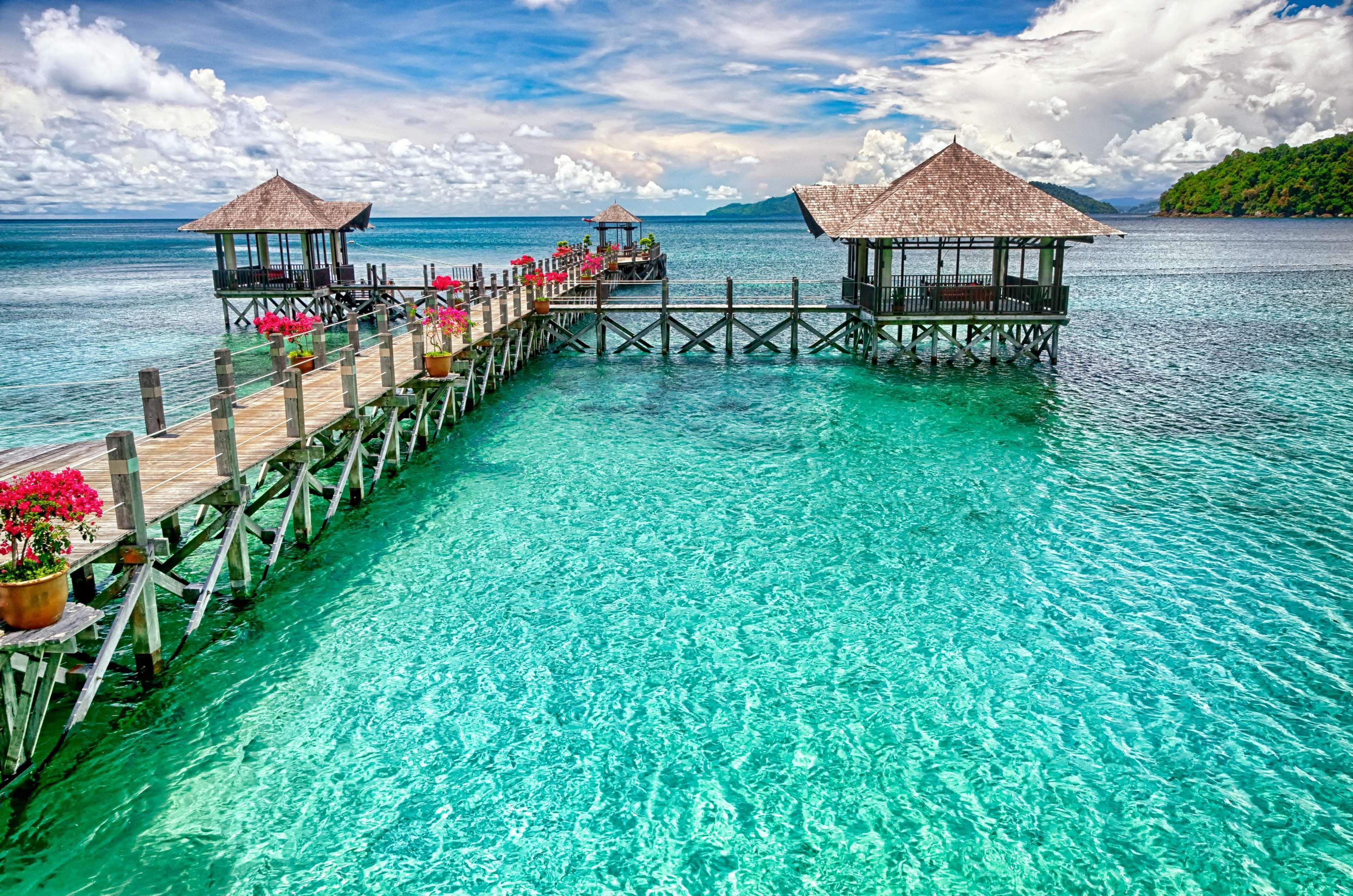 Bunga Raya Island Resort & Spa Pulau Gaya Luaran gambar