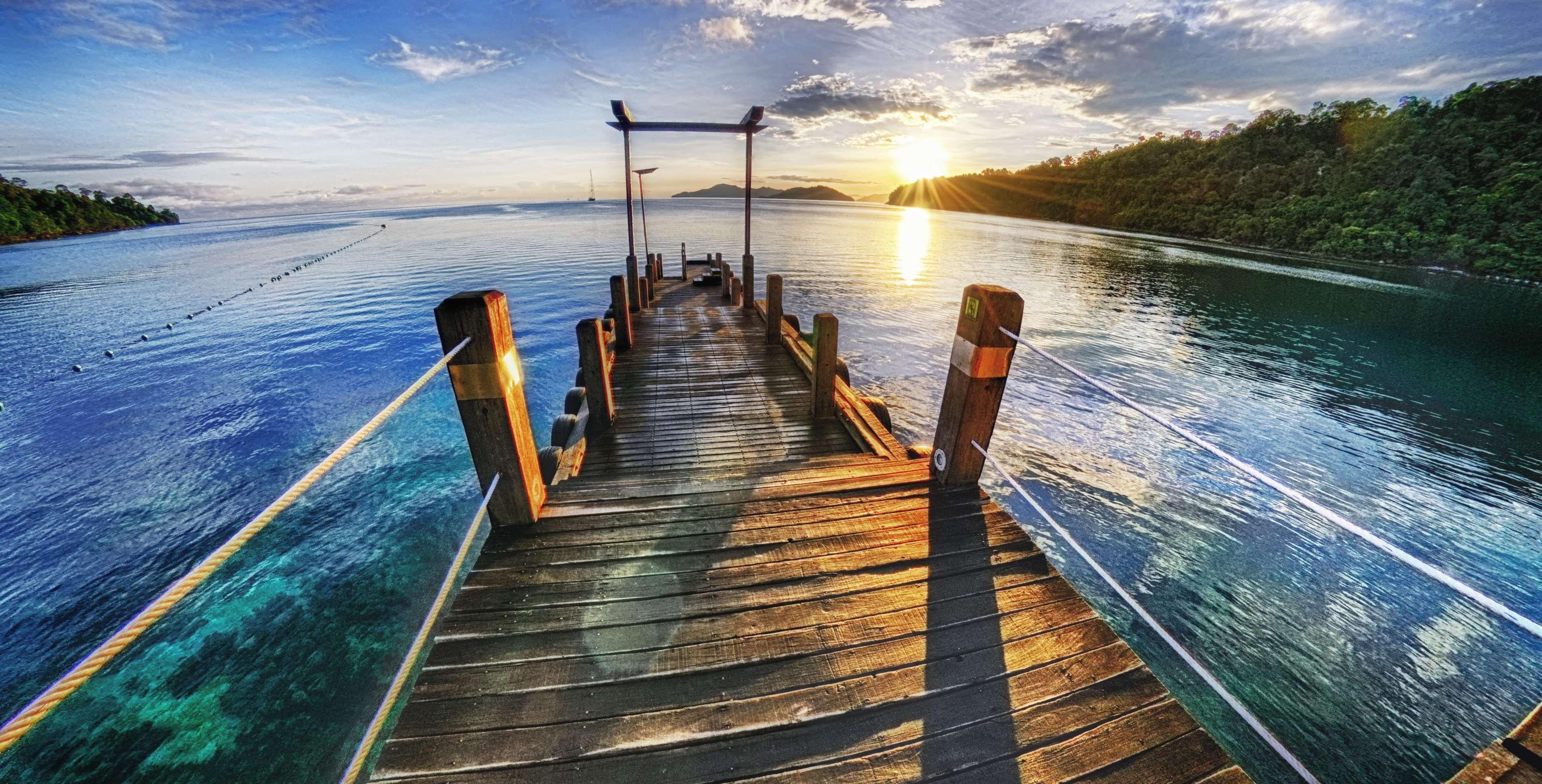 Bunga Raya Island Resort & Spa Pulau Gaya Luaran gambar