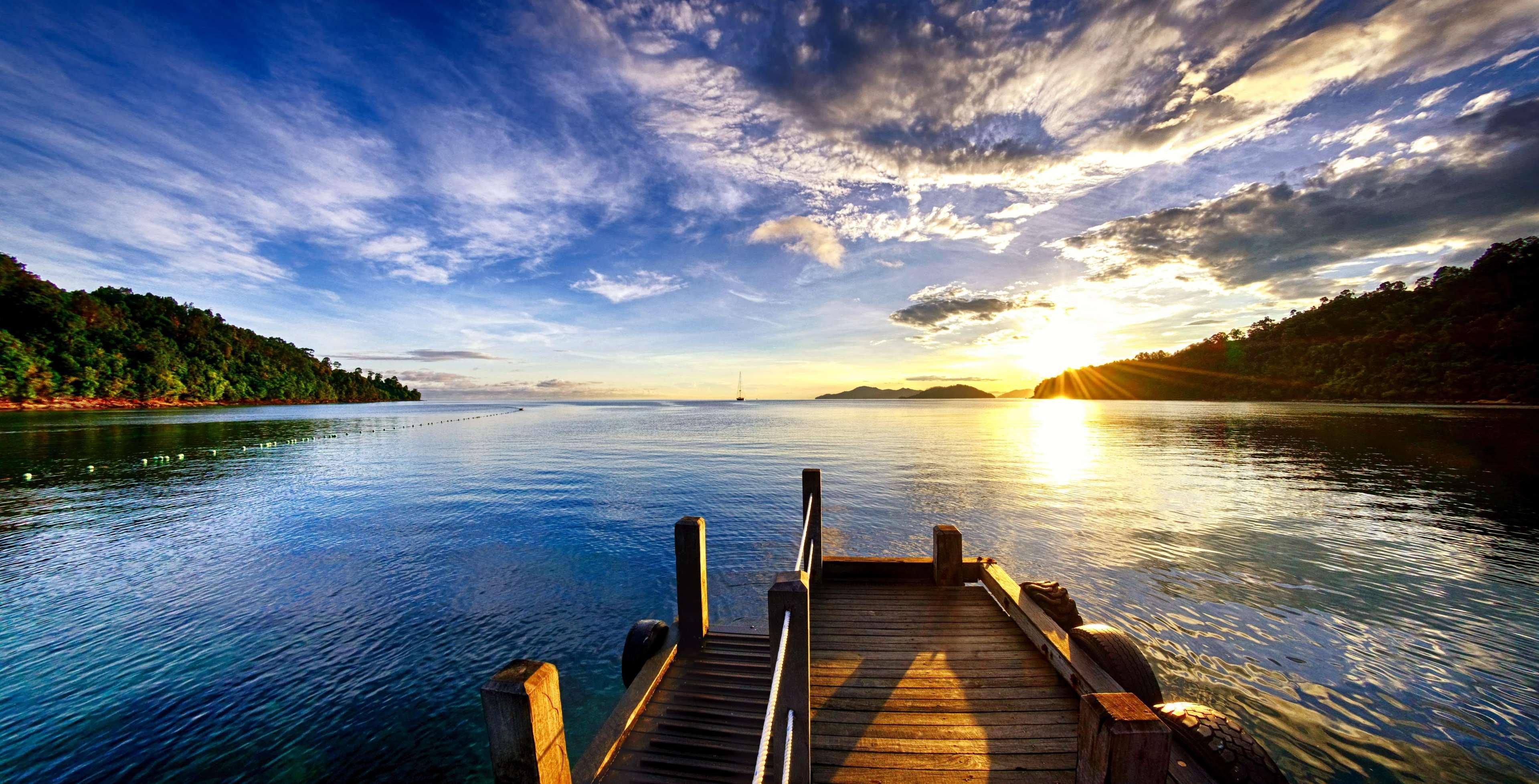 Bunga Raya Island Resort & Spa Pulau Gaya Luaran gambar
