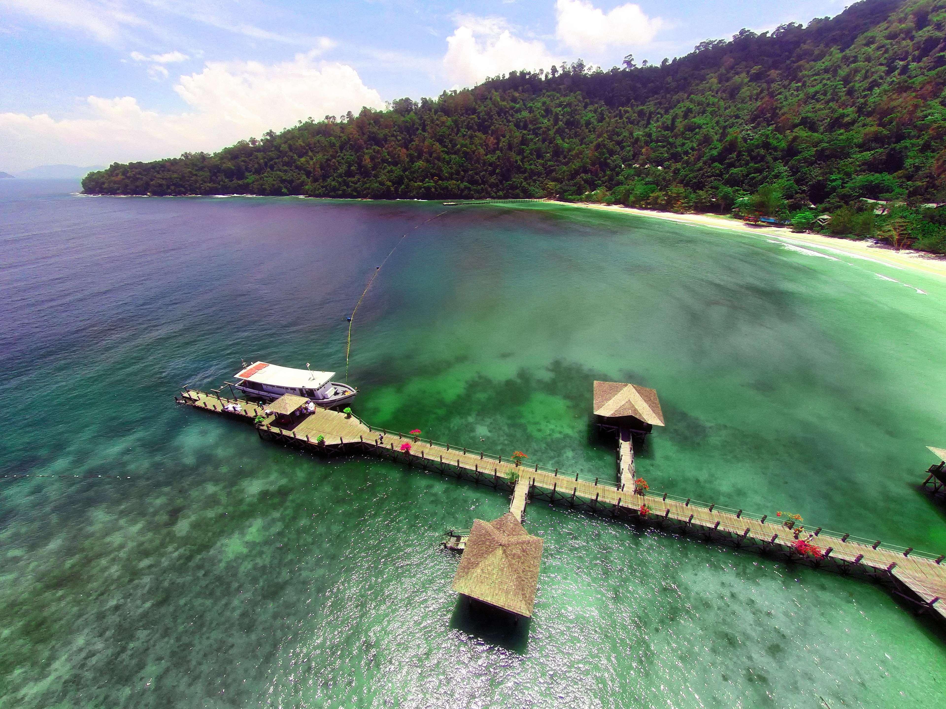 Bunga Raya Island Resort & Spa Pulau Gaya Luaran gambar